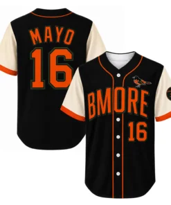 Baltimore Orioles Mayo Baseball Jersey – Bold Fan Style