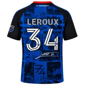 Beau Leroux Fan Jersey Dynamic Quakes Fan Gear
