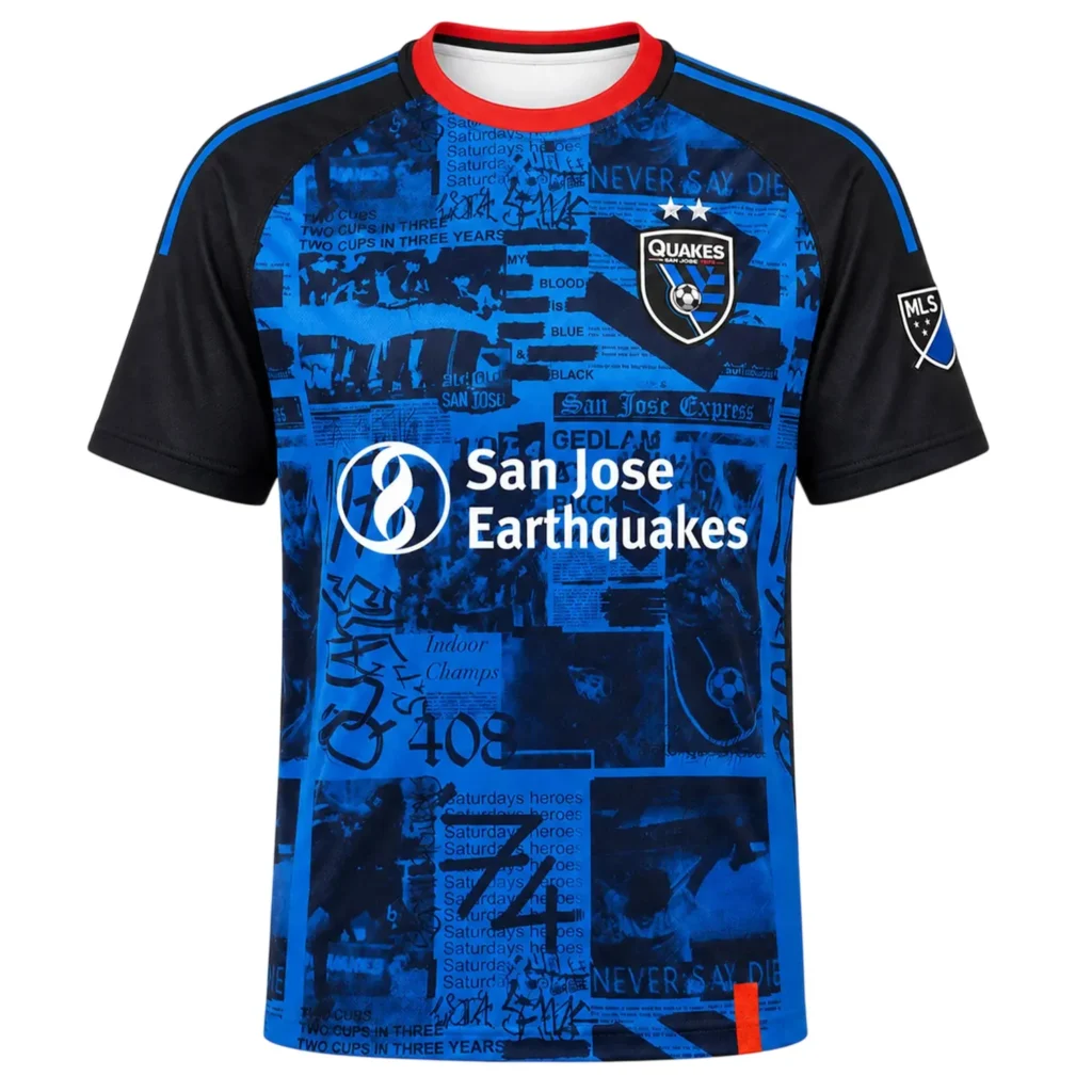 Beau Leroux Fan Jersey Dynamic Quakes Fan Gear