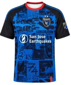 Beau Leroux Fan Jersey Dynamic Quakes Fan Gear