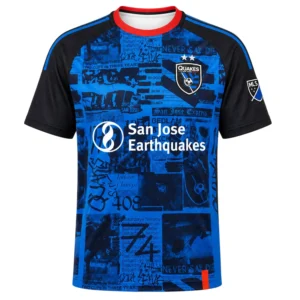 Beau Leroux Fan Jersey Dynamic Quakes Fan Gear