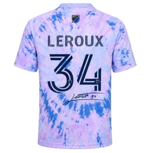 Beau Leroux Football Jersey Vibrant San Jose Fan Merch