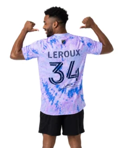 Beau Leroux Football Jersey Vibrant San Jose Fan Merch