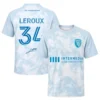 Beau Leroux Soccer Kit Signature San Jose Quakes Jersey