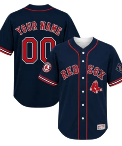 Custom Name Number Red Sox Jersey – Bold Fan Style