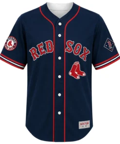 Custom Name Number Red Sox Jersey – Bold Fan Style