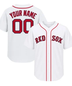 Boston Red Sox Baseball Jersey Custom – Ultimate Fan Gear