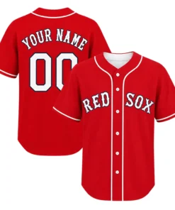 Boston Red Sox Jersey Custom Name – Great Fan Gear