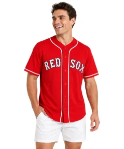 Boston Red Sox Jersey Custom Name – Great Fan Gear