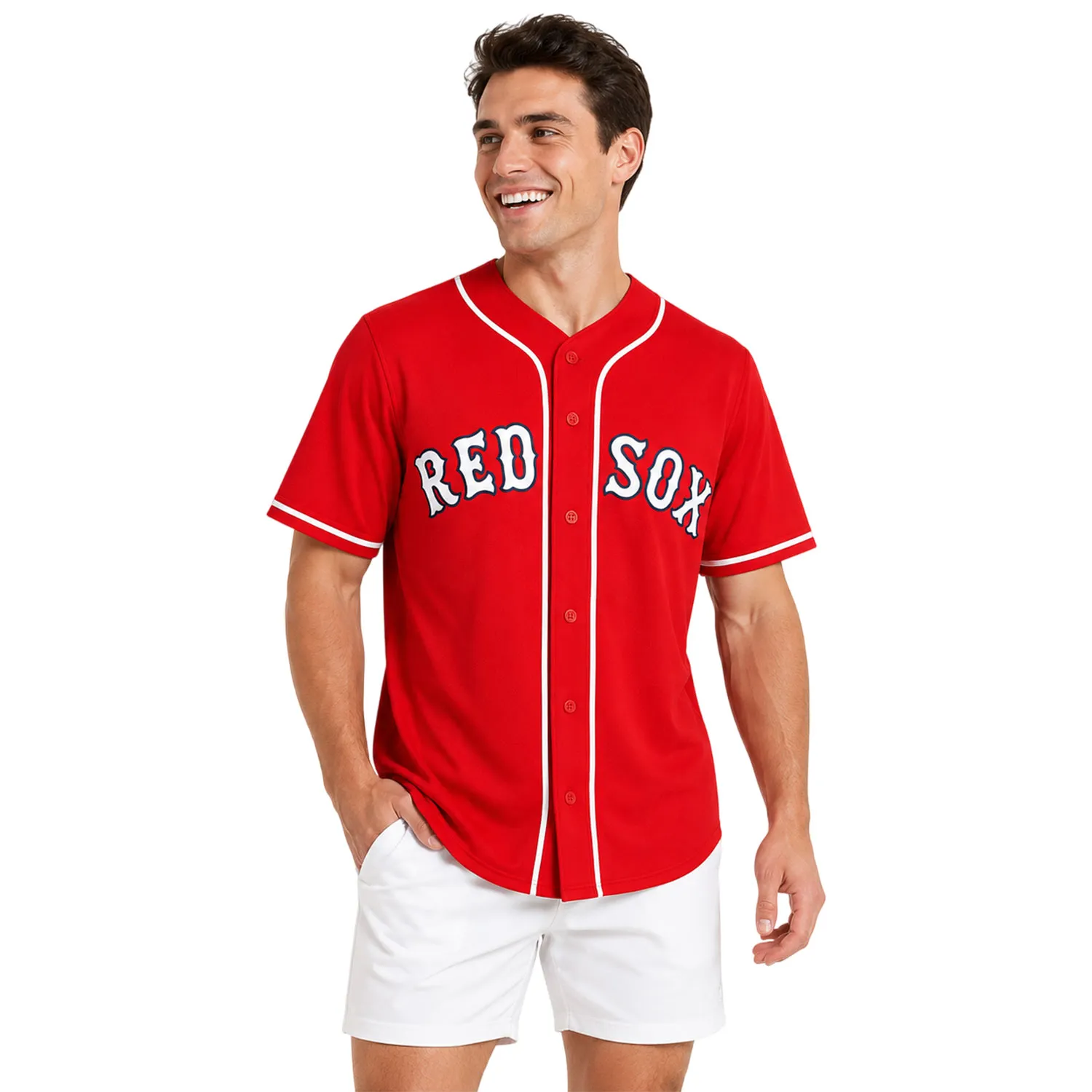 Boston Red Sox Jersey Custom Name – Great Fan Gear