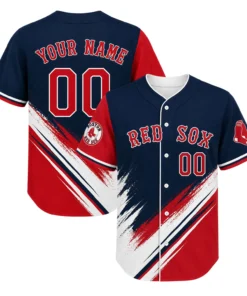Boston Red Sox Jersey Custom Style – Epic Fan Apparel