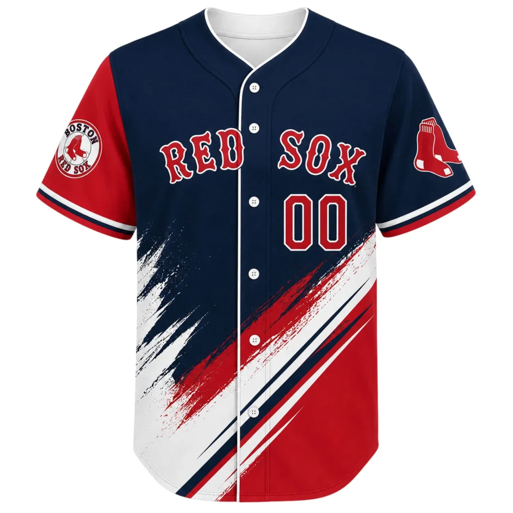 Boston Red Sox Jersey Custom Style – Epic Fan Apparel
