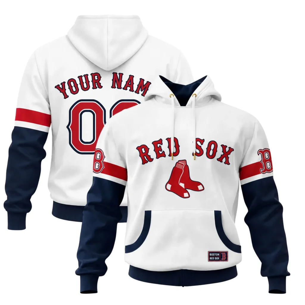 Boston Red Sox MLB Hoodie Custom –   Epic Supporter Apparel