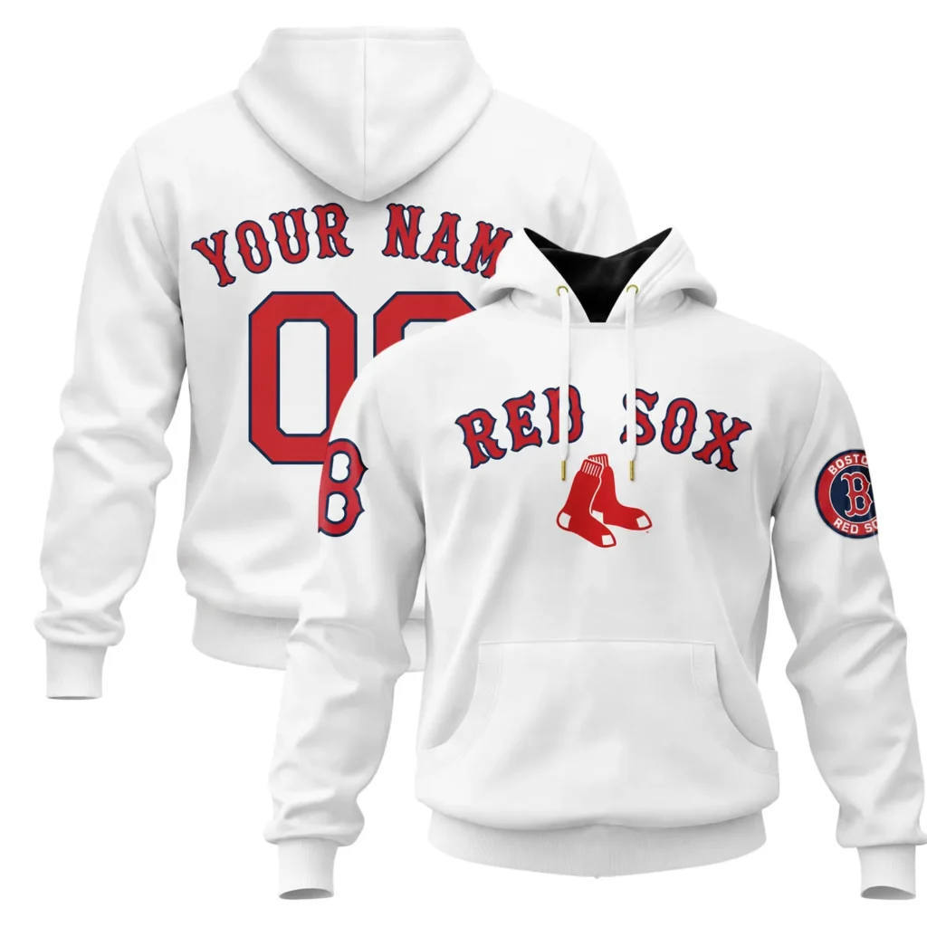 Boston Red Sox Pullover Hoodie Custom – Exclusive Fan Style