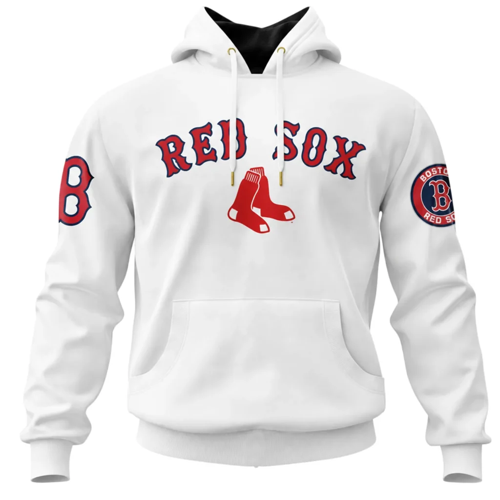 Boston Red Sox Pullover Hoodie Custom – Exclusive Fan Style
