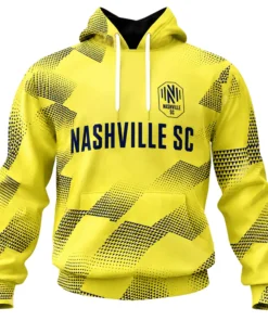 Boys Nashville SC in Gold Hoodie Dynamic Yellow Crest