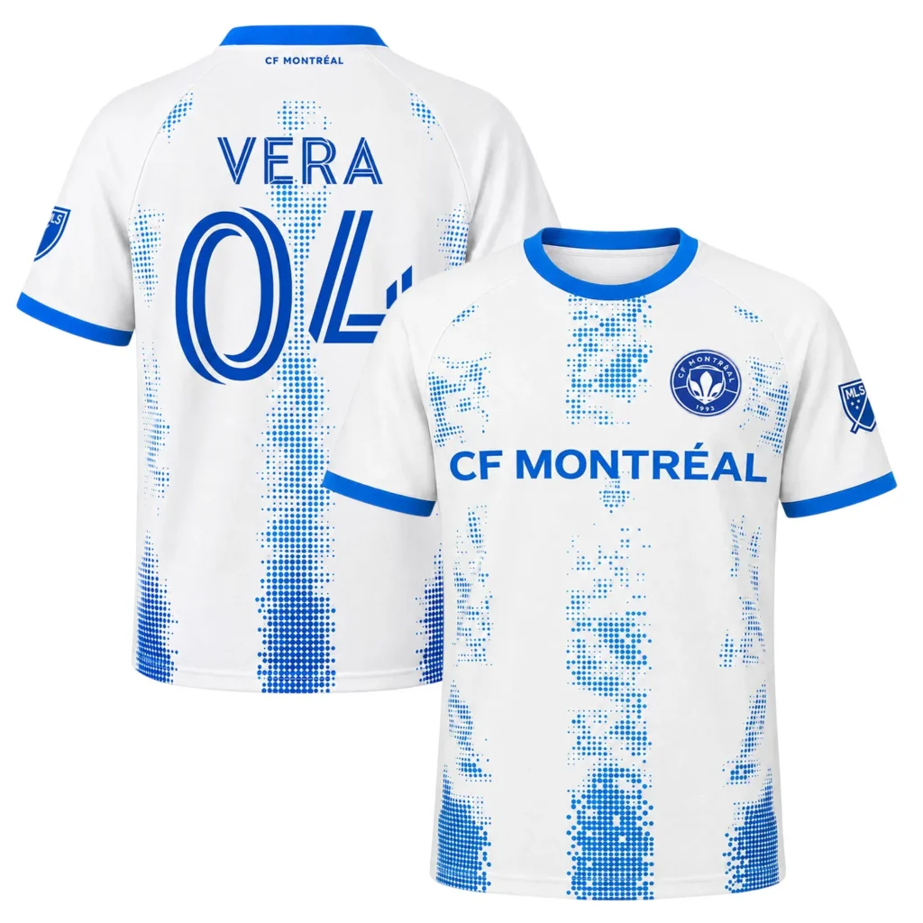 CF Montreal Brayan Vera Jersey Custom – Memorable White for fan