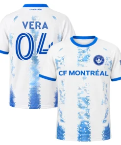 CF Montreal Brayan Vera Jersey Custom – Memorable White for fan