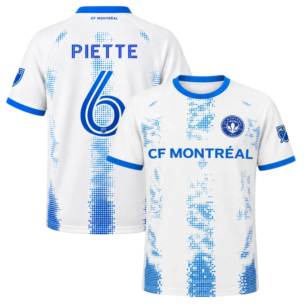 CF Montreal Piette Soccer Jersey Custom – Innovative White Design