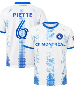 CF Montreal Piette Soccer Jersey Custom – Innovative White Design