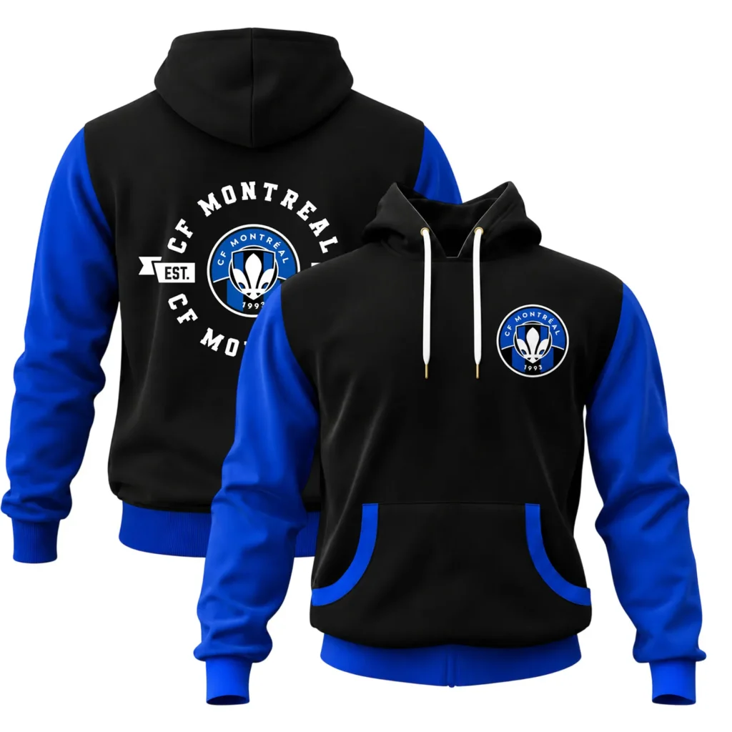 CF Montreal Pullover Black Hoodie – Amazing Fan Apparel