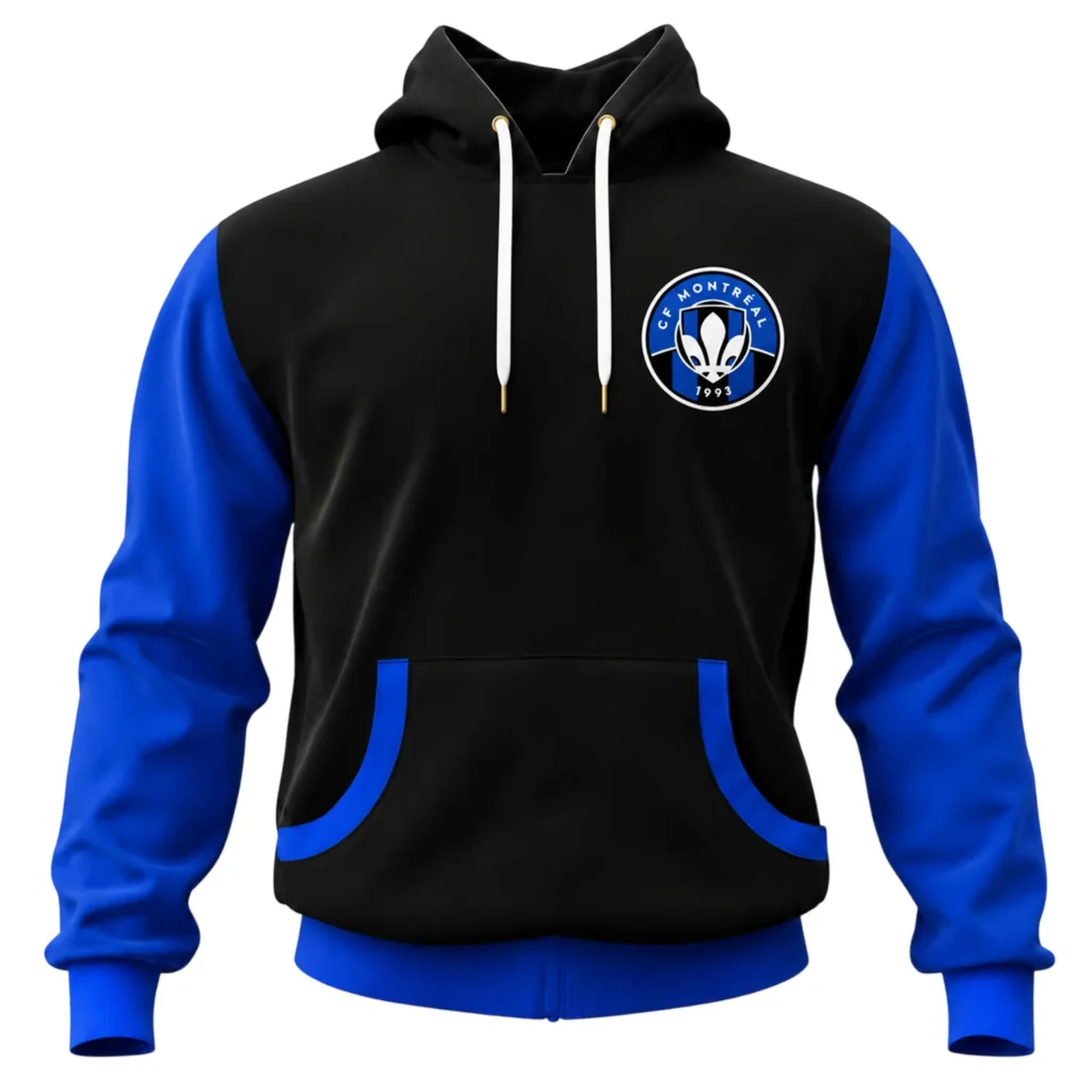 CF Montreal Pullover Black Hoodie – Amazing Fan Apparel