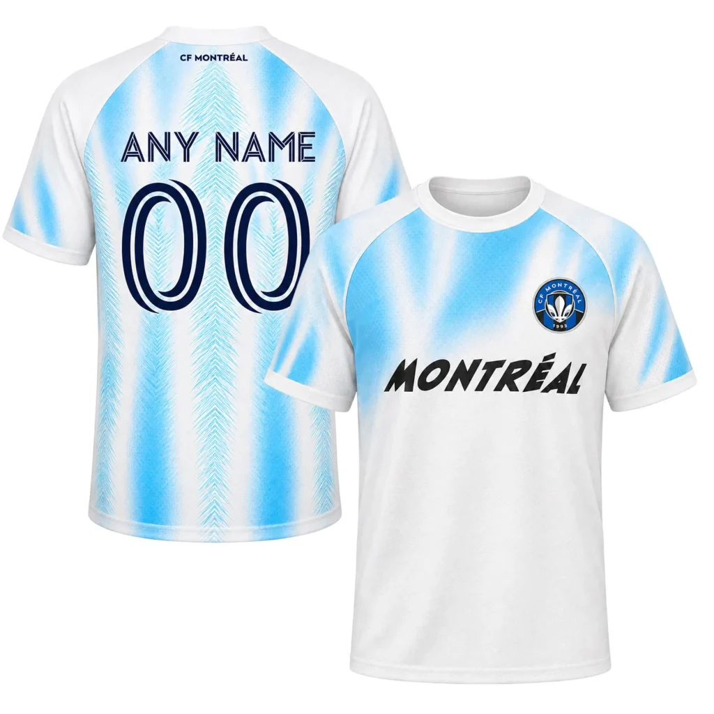 CF Montreal White Jersey Custom – Remarkable Fan Gear