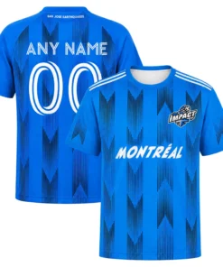 CFM Montreal Soccer Jersey Custom – Blue Ultimate Fan Edition
