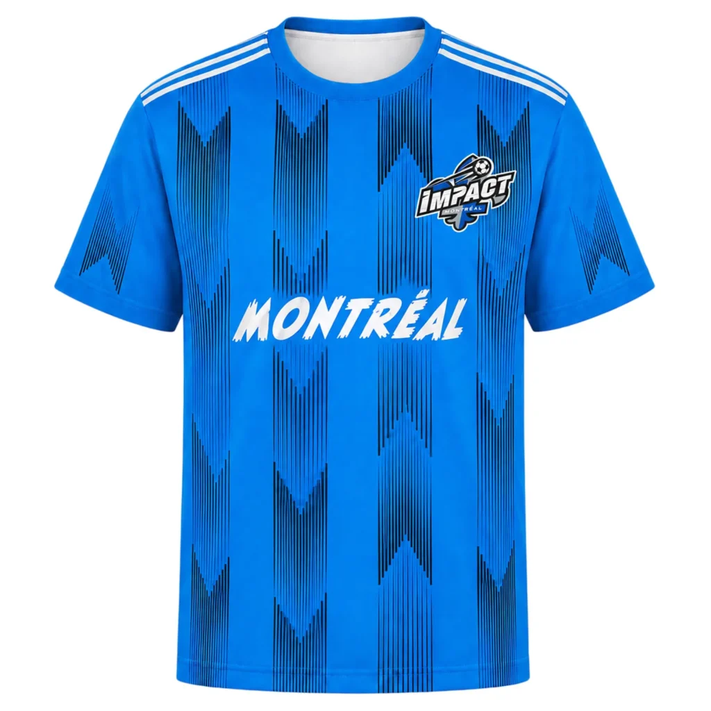 CFM Montreal Soccer Jersey Custom – Blue Ultimate Fan Edition