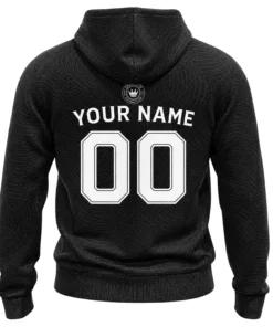 Charlotte FC Black Custom Hoodie Epic Name and Number