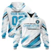Charlotte FC Hoodie Custom Dynamic Speed Graphic