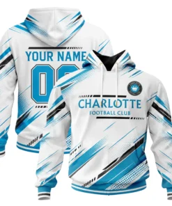 Charlotte FC Hoodie Custom Dynamic Speed Graphic