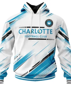 Charlotte FC Hoodie Custom Dynamic Speed Graphic