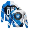 Charlotte FC Hoodie Custom Name Sport Pullover