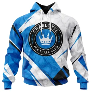 Charlotte FC Hoodie Custom Name Sport Pullover