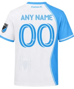 Charlotte FC MLS Jersey – Unique Spiderman Web Kit