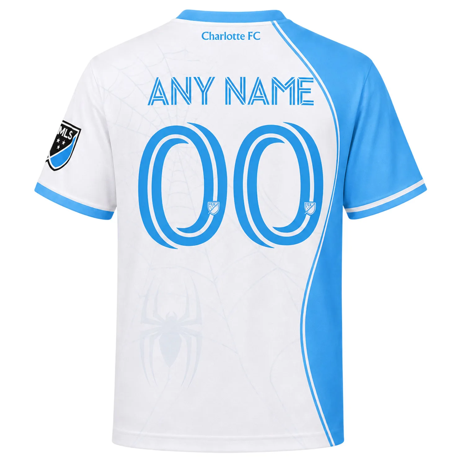 Charlotte FC MLS Jersey – Unique Spiderman Web Kit