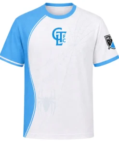 Charlotte FC MLS Jersey – Unique Spiderman Web Kit