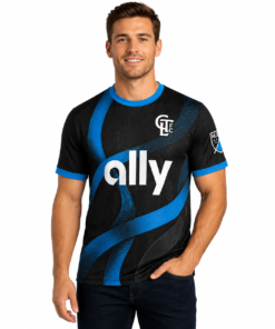 Charlotte FC Soccer Jersey – Bold Black Fan Kit
