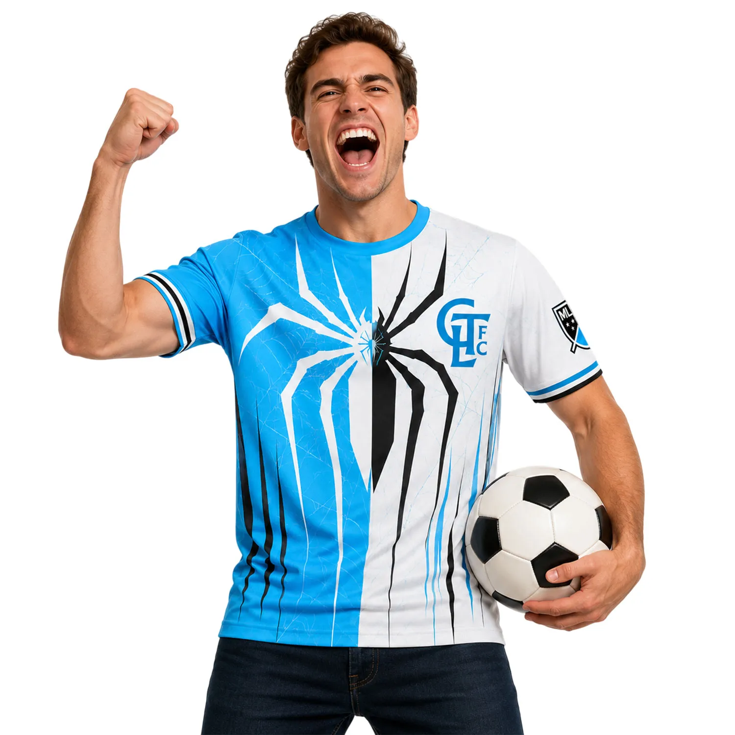 Charlotte FC Spider Jersey Custom – Premium Edition