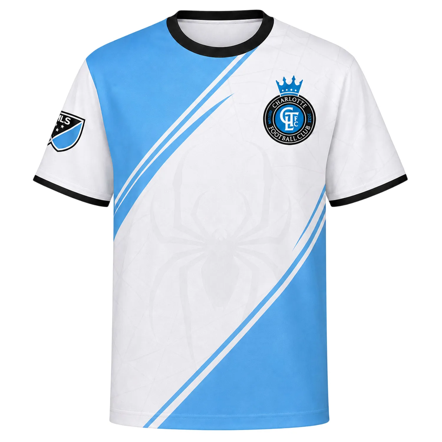 Charlotte FC Spider Man Jersey – Bold Blue Kit