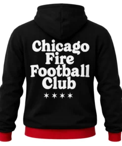Chicago Fire Black Hoodie Memorable Fan Apparel