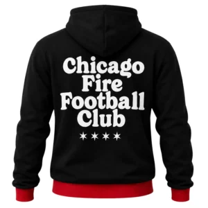 Chicago Fire Black Hoodie Memorable Fan Apparel