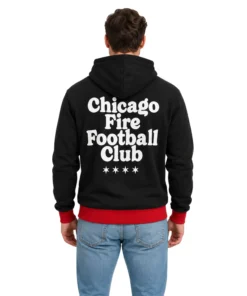 Chicago Fire Black Hoodie Memorable Fan Apparel