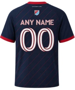 Chicago Fire Custom Soccer Jersey – Unique Name & Number