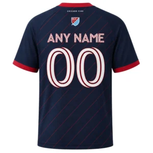 Chicago Fire Custom Soccer Jersey – Unique Name & Number