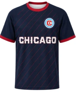 Chicago Fire Custom Soccer Jersey – Unique Name & Number