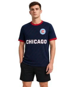 Chicago Fire Custom Soccer Jersey – Unique Name & Number