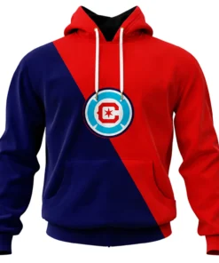 Chicago Fire FC Hoodie Custom Name & Number Epic Fan Gear