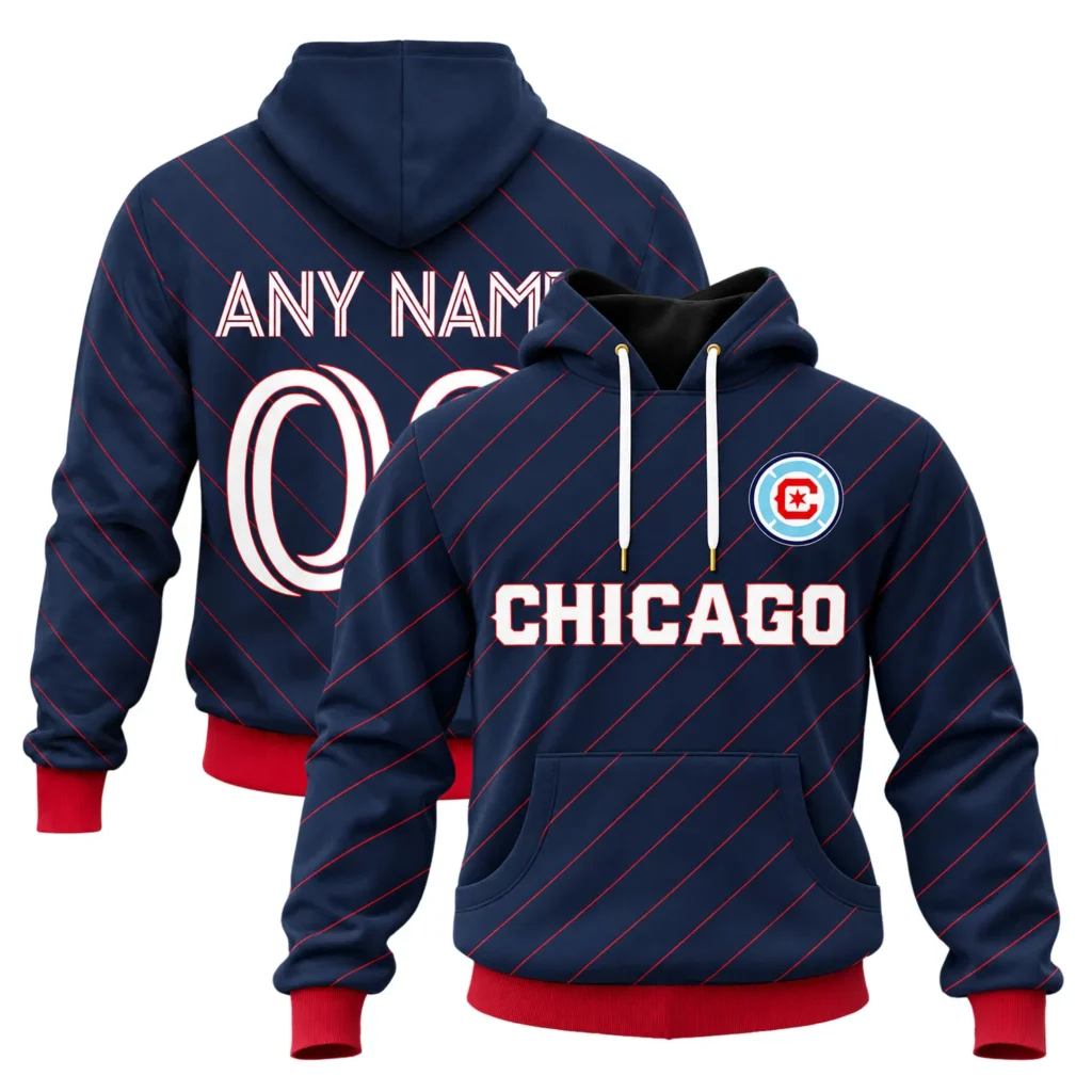 Chicago Fire FC Hoodie Custom with Classic Trendy Design